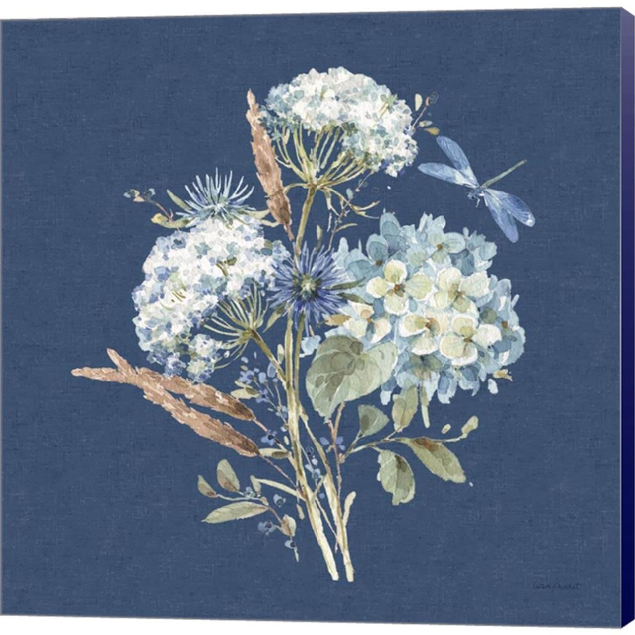 Bohemian Blue 06B by Lisa Audit, Canvas Art