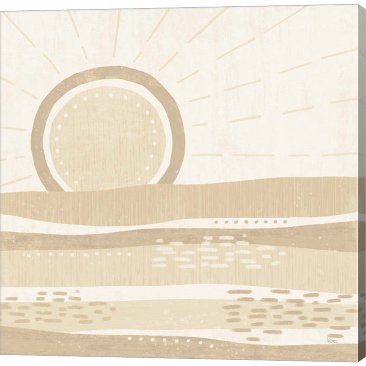 Sweet Summer VI Neutral by Veronique Charron, Canvas Art - C1090858-0240000-AAAACMA