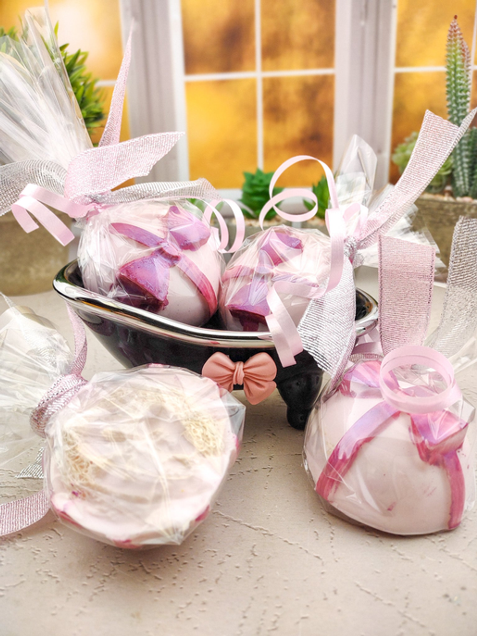 Crushed Candy Cane goat milk loofah soap Crushed Candy Cane goat milk loofah soap