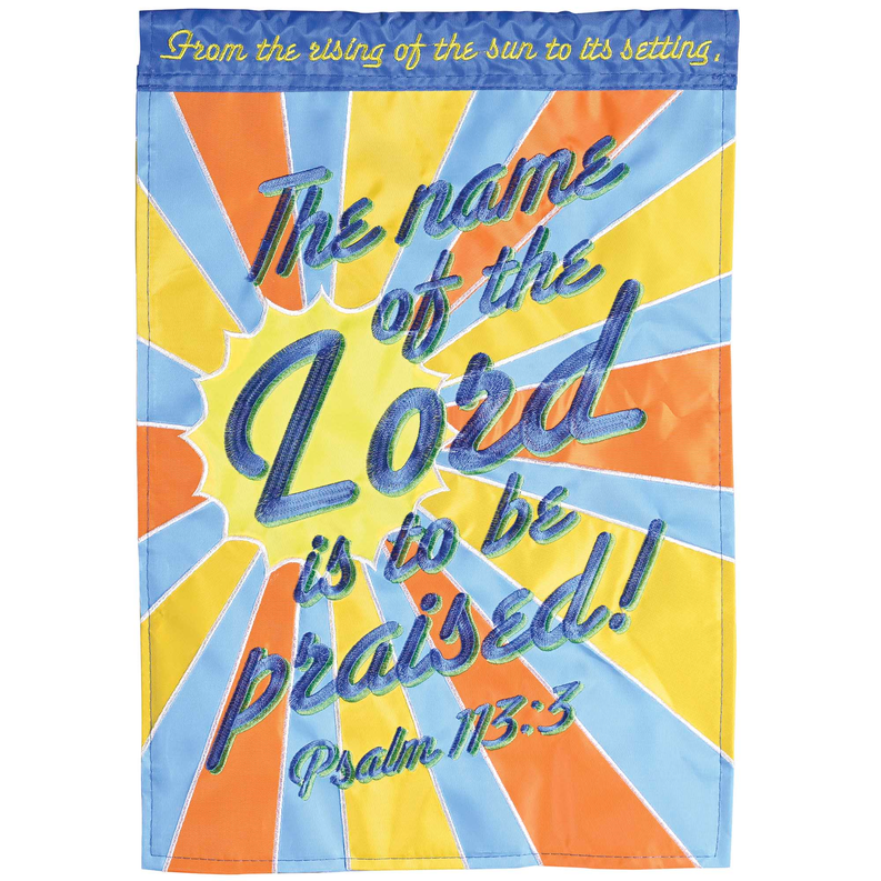 Flag Sun The Name Of The Lord