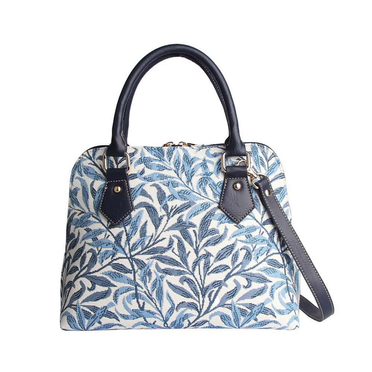 William Morris Willow Bough Convertible Top Handle Purse Handbag
