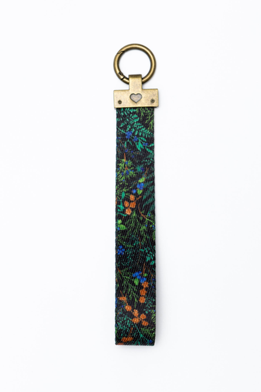 Magical Fern Forest Dog Bandana & Matching Keychain - aria0177