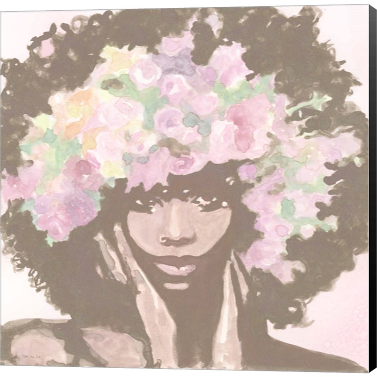 Floral Crown 1 by Stellar Design Studio, Canvas Art