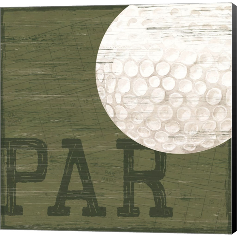 Golf Days XII-Par by Tara Reed, Canvas Art