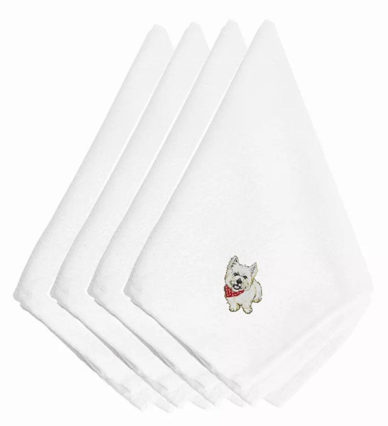 Dog Breed/Embroidered Napkins - EMBT1750NPKE