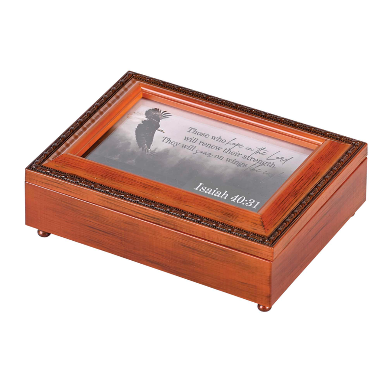 Music Box Eagle Isaiah 40:31 Eagles Wing