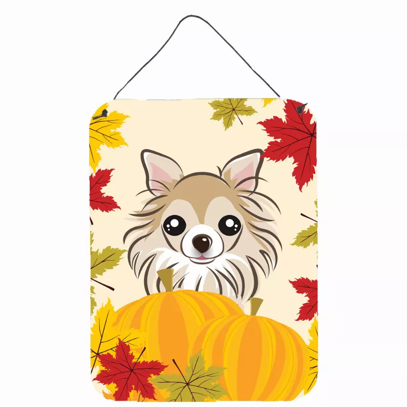 Thanksgiving Design with Dog Wall or Door Hanging Prints - S000213B001695P062449V000