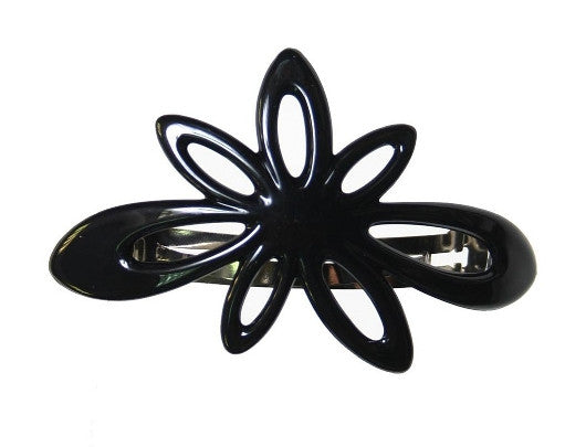 Daisy Black Barrette - 9639-02