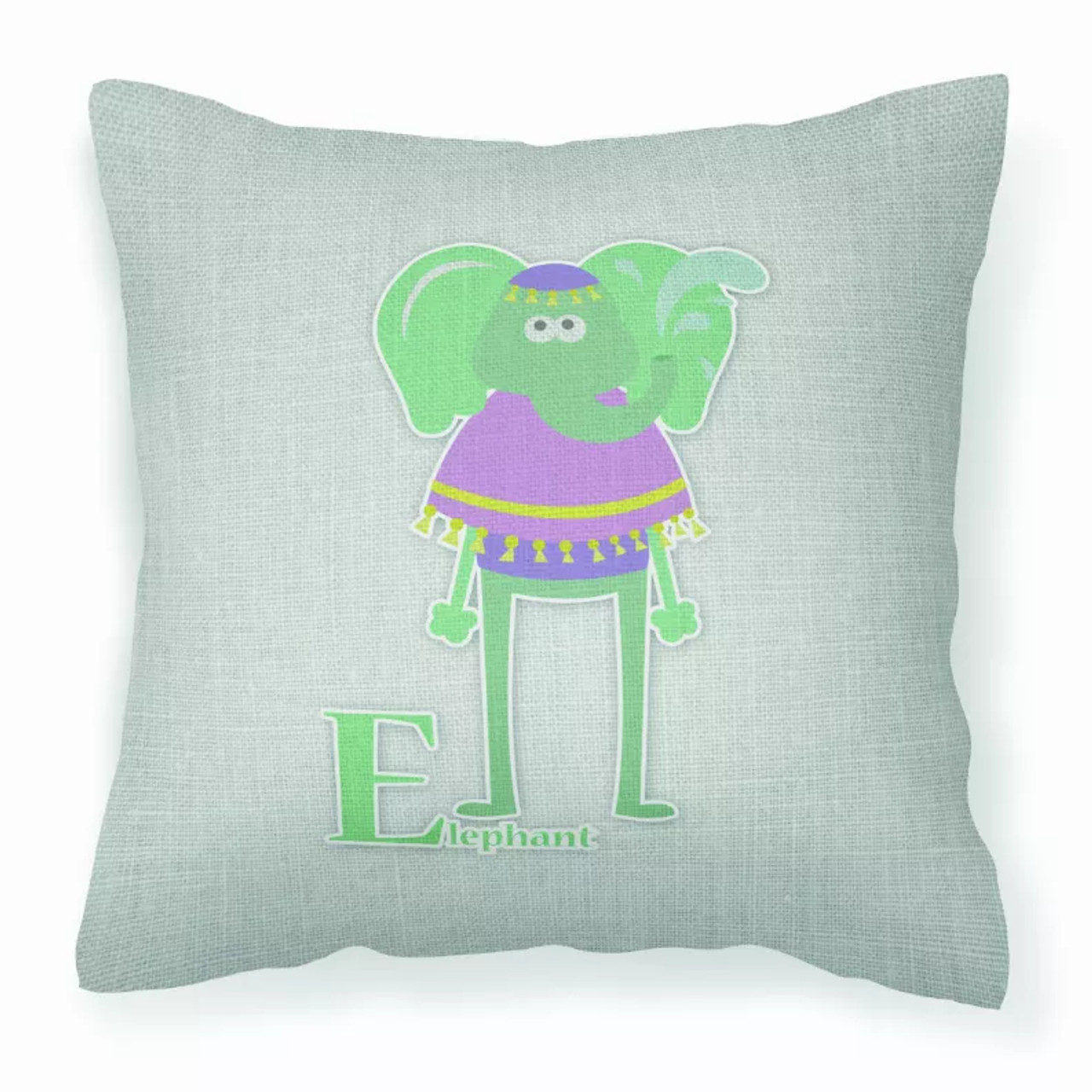 Alphabet Anmals Fabric Decorative Pillow - BB5730PW1818