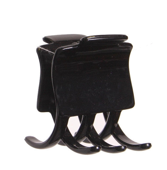 X Large Pony Hair Claw Patent Black - 9429-01