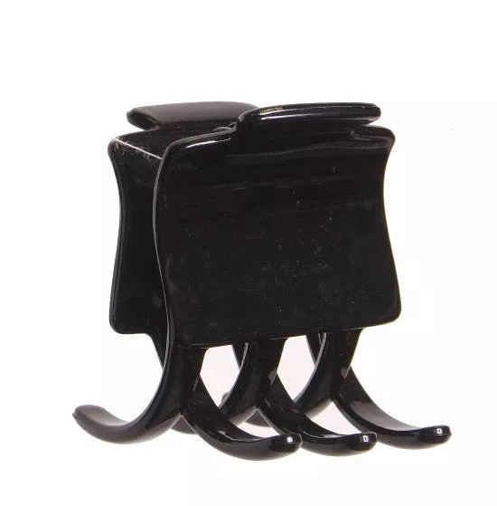 X Large Pony Hair Claw Patent Black - 9429-08