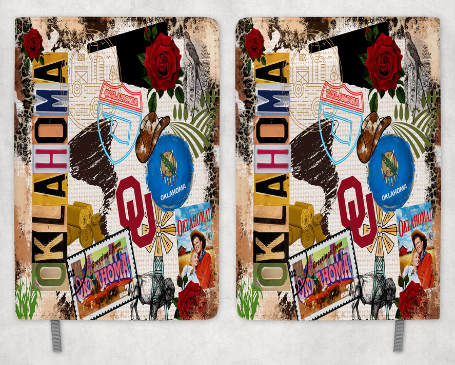 Oklahoma Printed 8 Inch  A-5 Journal - 2593-5241