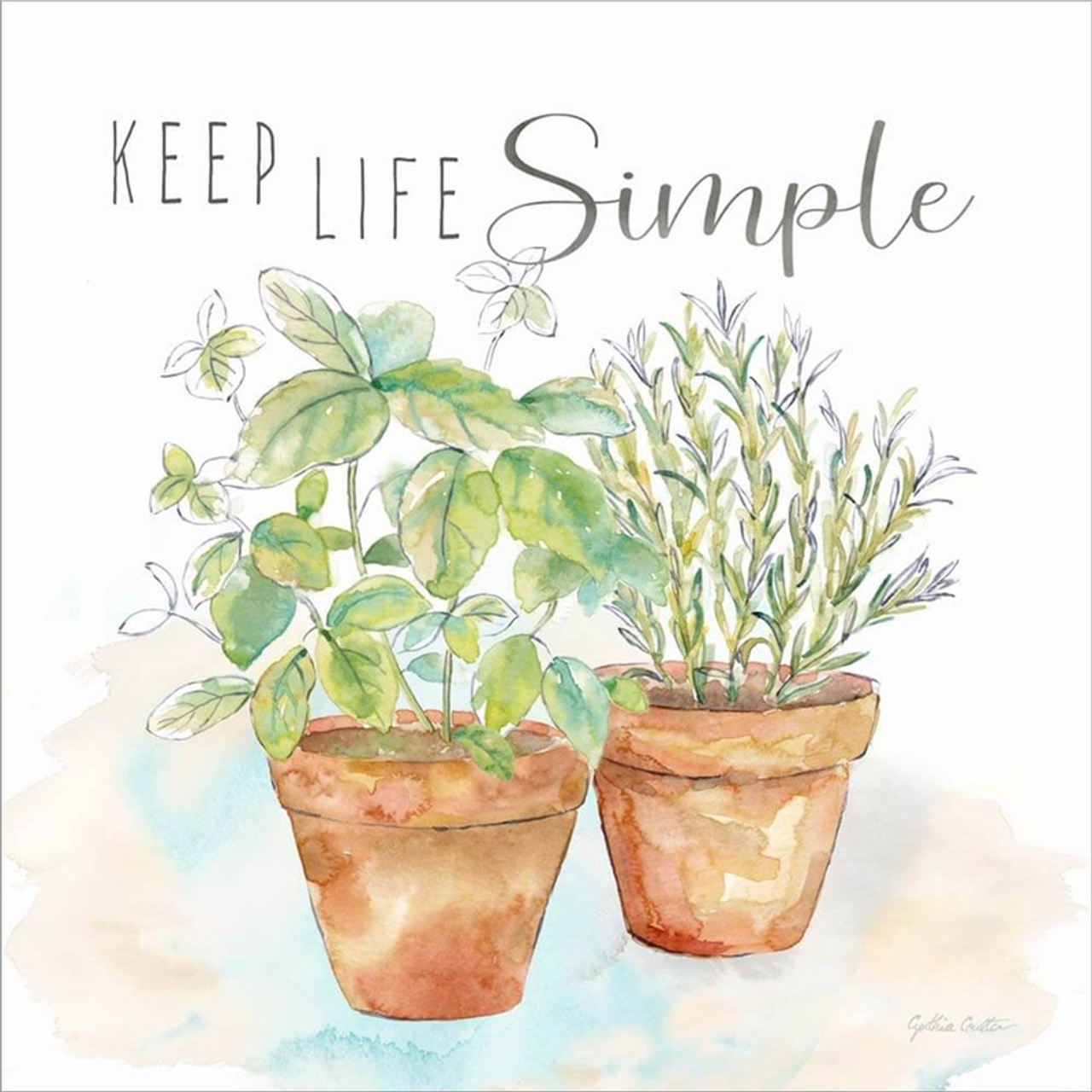 Let it Grow II by Cynthia Coulter, Canvas Art - C1088183-0120000-ACCQAMA