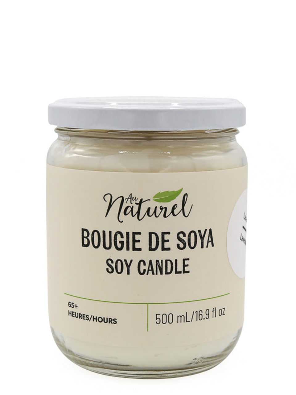 Large Soy Candle - AuNaturelSoyCandle0103