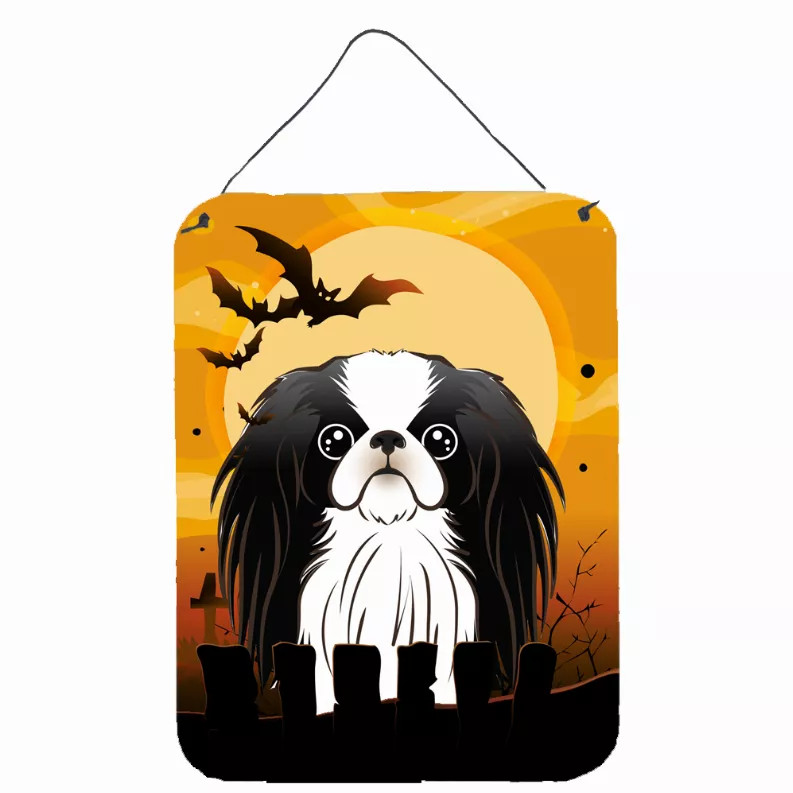 Halloween Design with Dog Wall or Door Hanging Prints - S000213B001695P056771V000