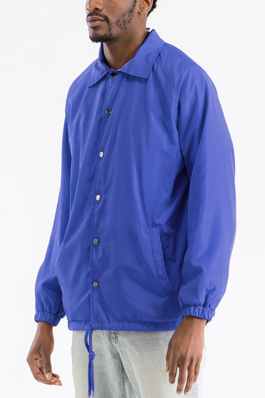 Solid Coachs Jacket - 6001-L-ROY