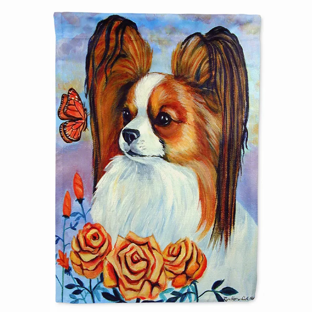 Dog Breed Themed Art Flag Canvas - 7039CHF