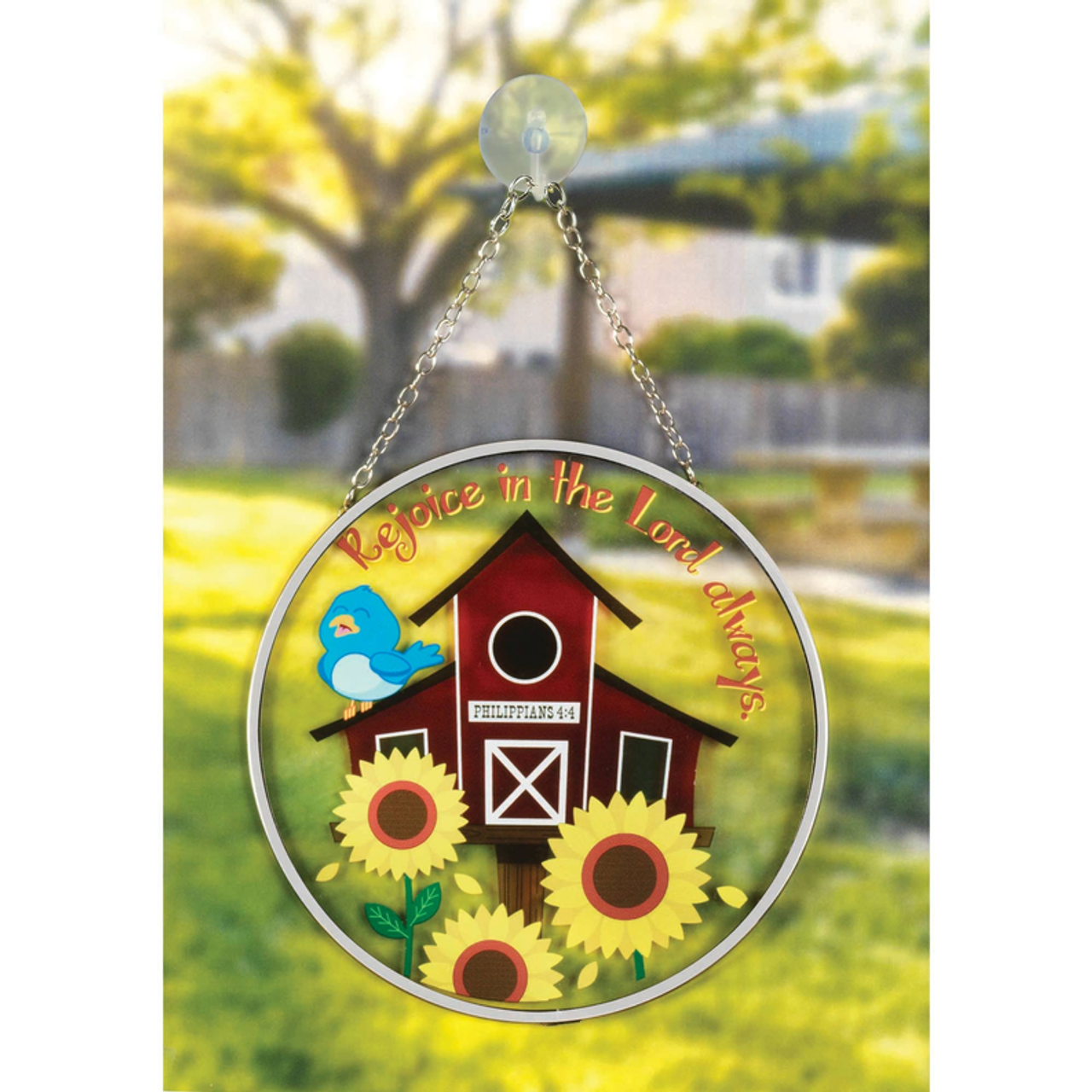 Birdhouse Rejoice In The Suncatcher