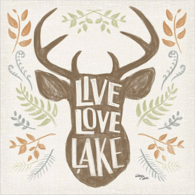 Lake Life III Green by Wellington Studio, Canvas Art - C1084764-0240000-YCCQAMA