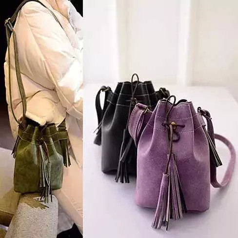 SAHARA The Tasseled Cross Body Bags - 700000002355