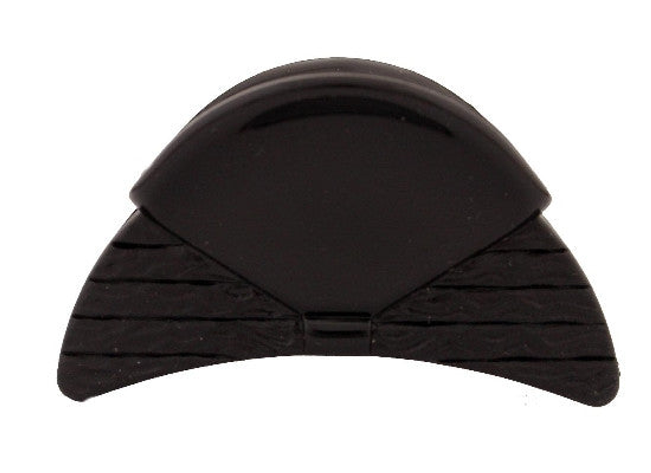 Black Bow Hair Claw - 3850-04