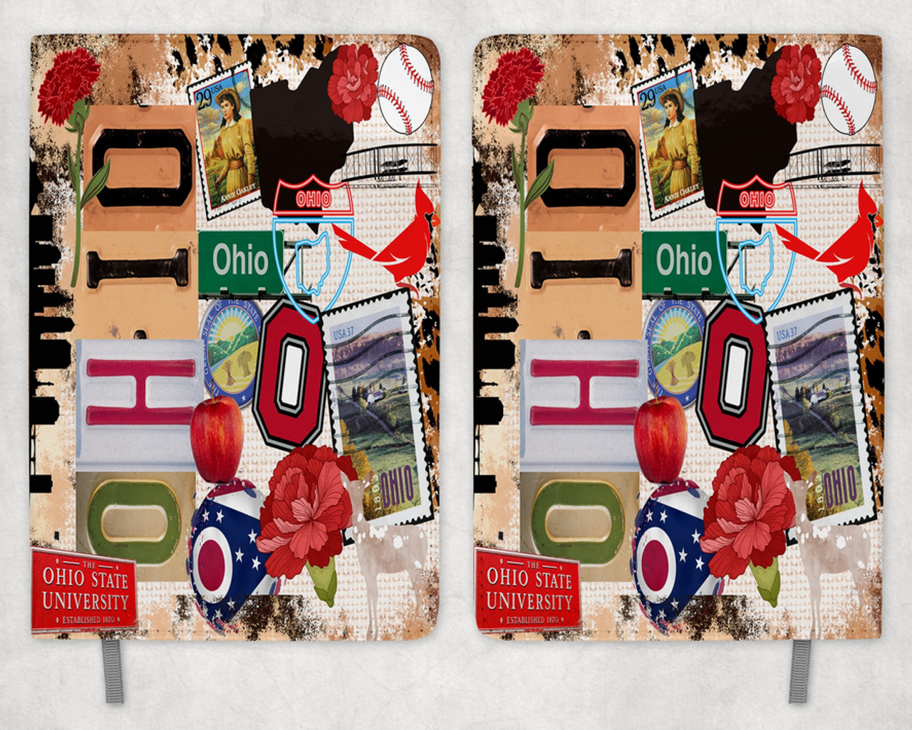 Ohio Printed 8 Inch  A-5 Journal - 2580-5254 Ohio Printed 8 Inch  A-5 Journal - 2580-5254