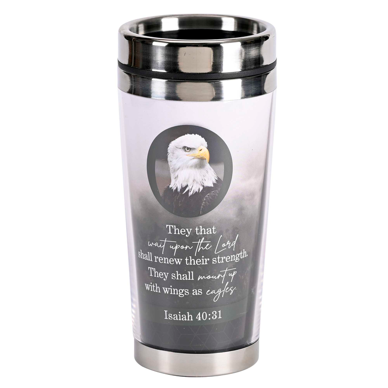 Travel Mug Eagle Isaiah 40:31