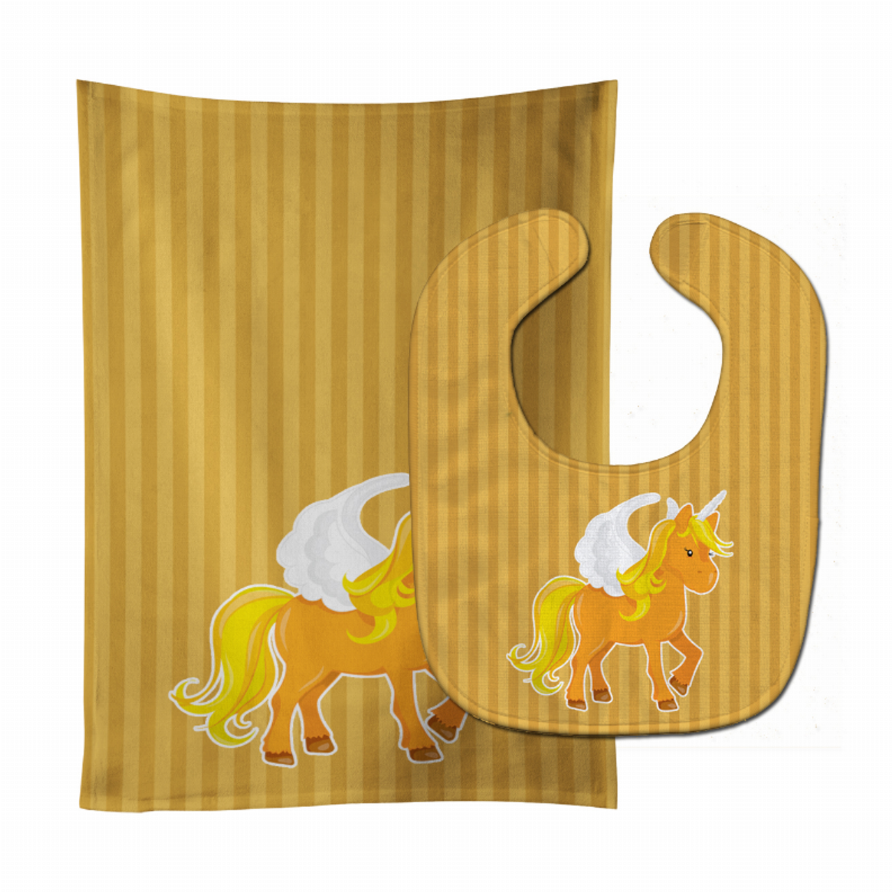 Animal Baby Bib & Burp Cloth - BB9092STBU