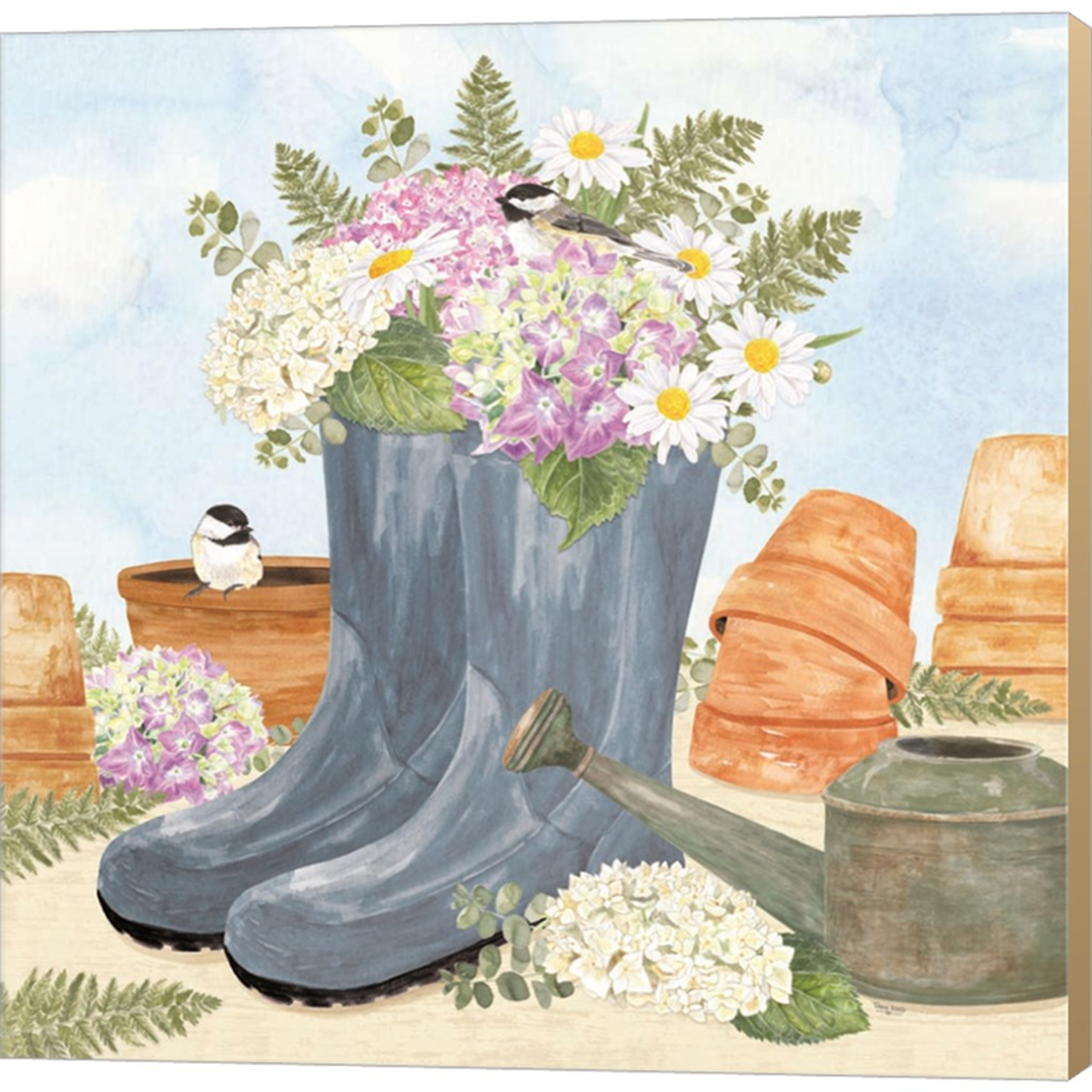 In My Garden VI by Tara Reed, Canvas Art - C1086584-0240000-8CCQAMA