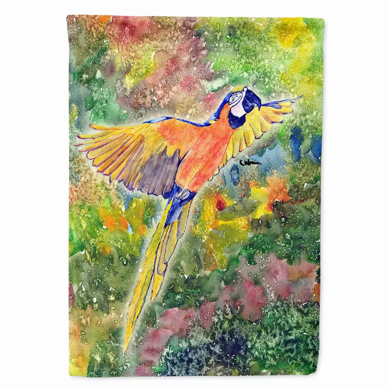 Bird Themed Flag Canvas - 8602CHF