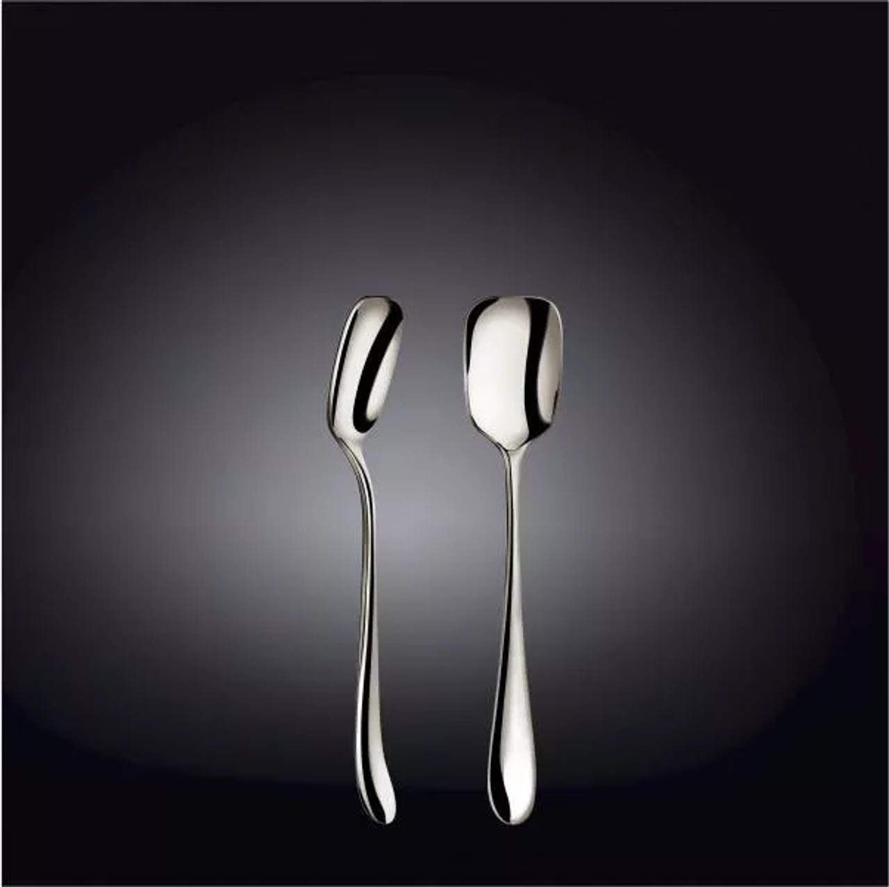 [ Set of 24 ] ICE CREAM SPOON 5.75" | 15 CM WHITE BOX PACKING