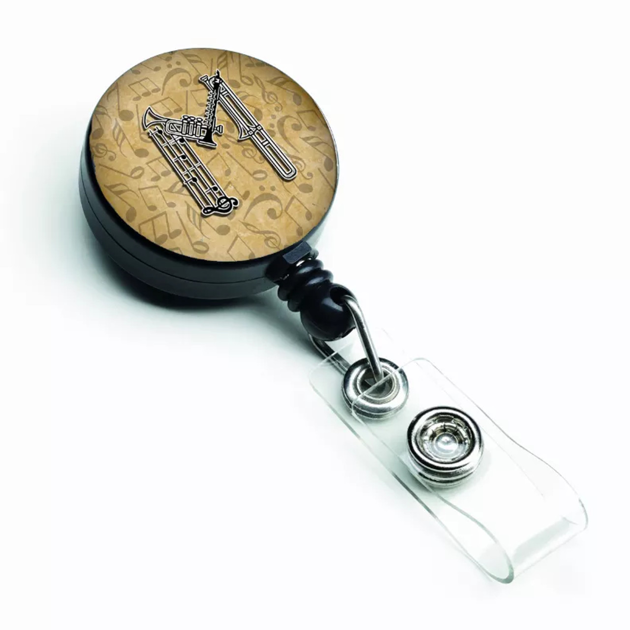 Musical Instrument Alphabet Retractable Badge Reel - S000213B001695P076383V013