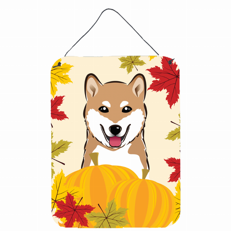 Thanksgiving Design with Dog Wall or Door Hanging Prints - S000213B001695P062423V000
