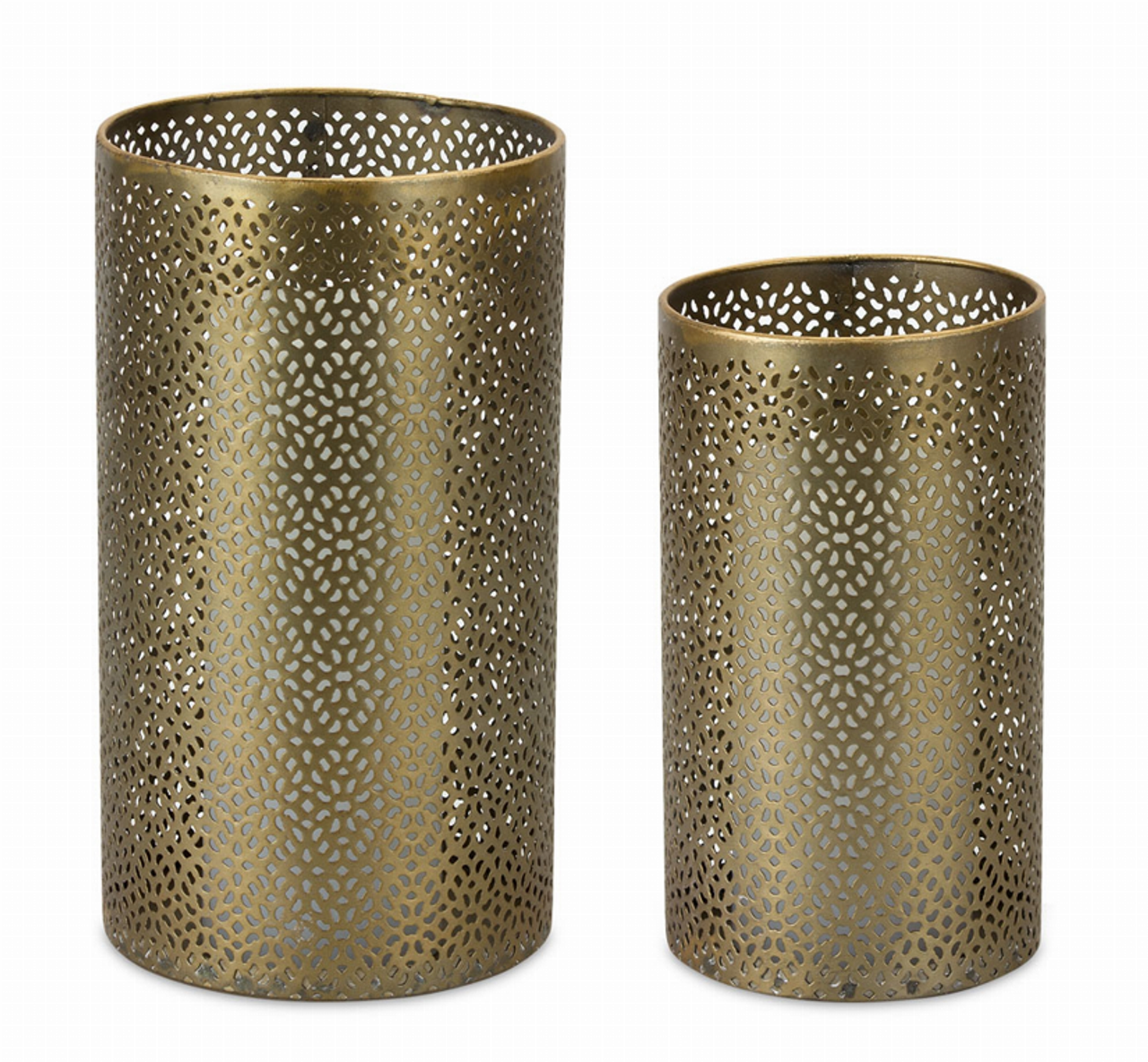Candle Holder (Set of 4) 8"H, 10"H Metal - 80829DS