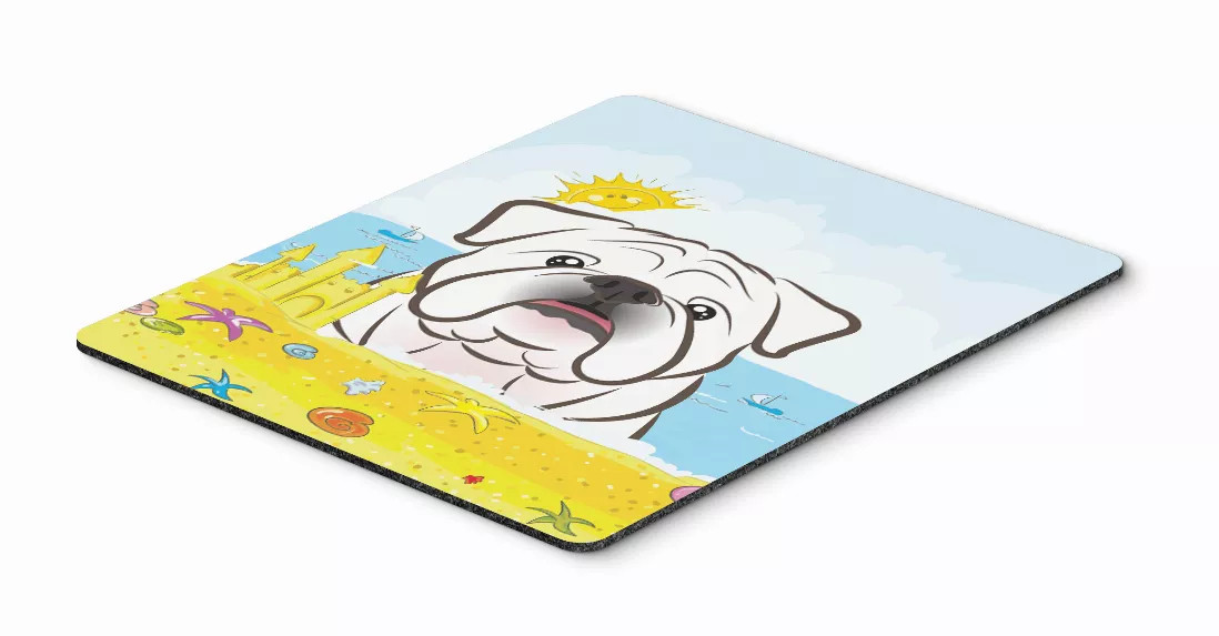 Dog Breed Summer Beach Mouse Pad, Hot Pad or Trivet - S000213B001695P061555V000