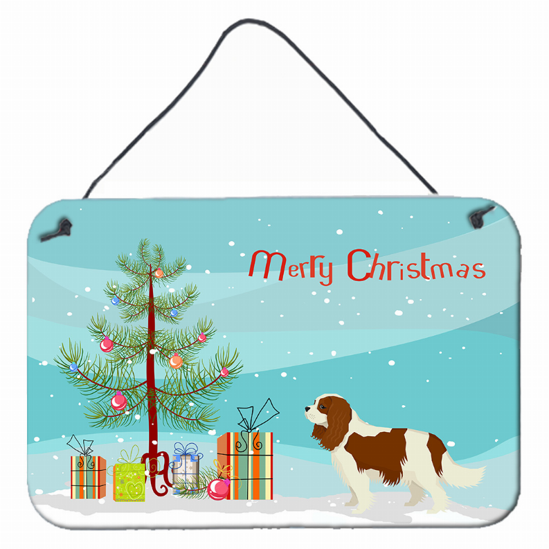 Christmas Tree Design with Dog Wall or Door Hanging Prints - S000213B001695P000730V000