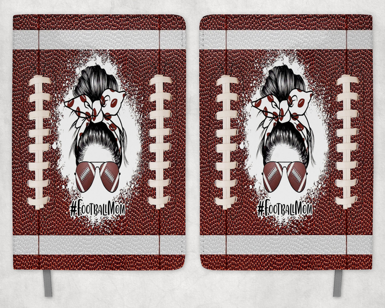 Football Mom Printed 8 Inch  A-5 Journal
