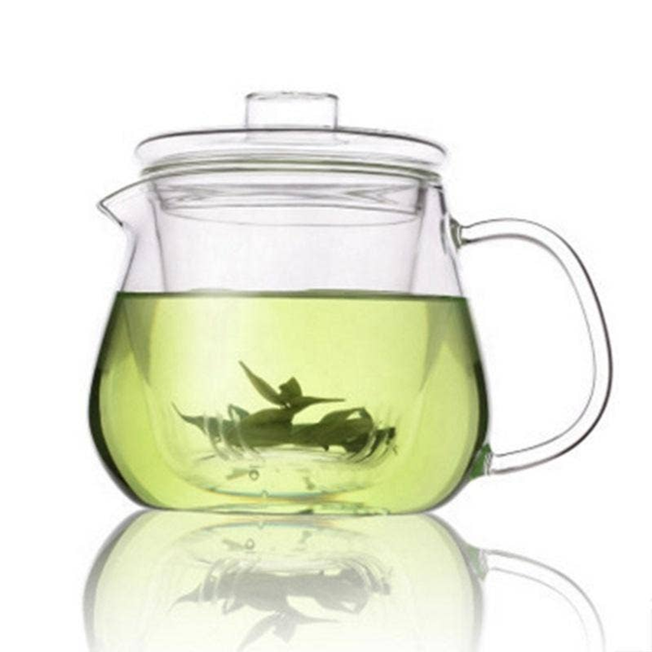 Glass Teapot With Infuser and Lid (16oz.)