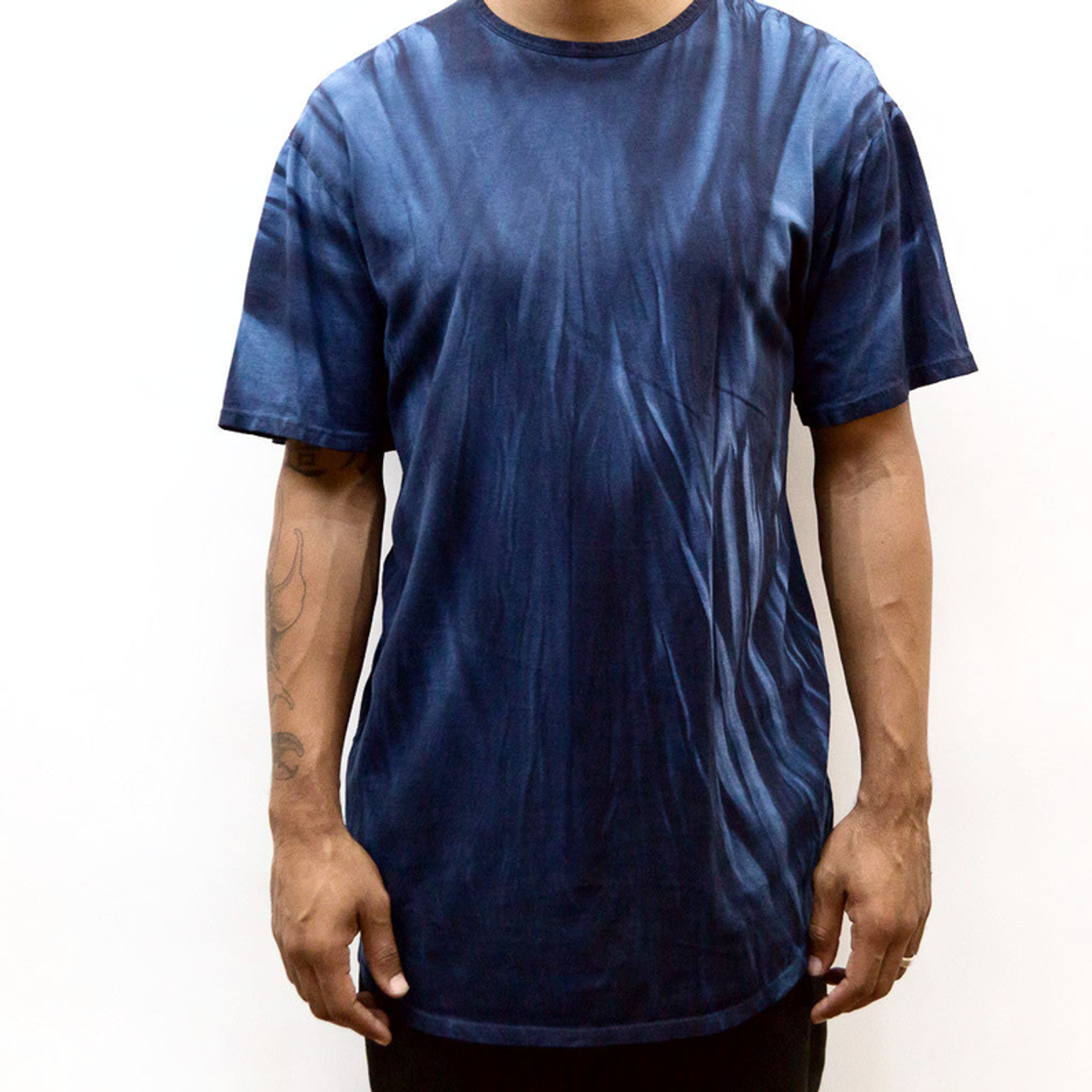 RIVER WASH TEE- BLUE - 10191-BLU-M