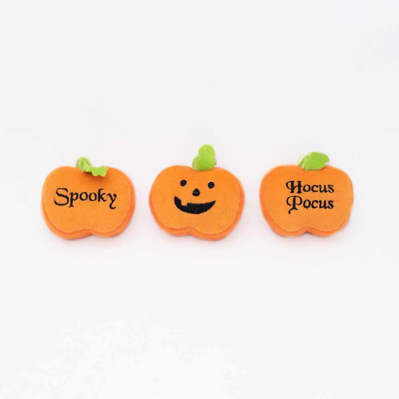 ZippyPaws Halloween Miniz 3Pack Pumpkins