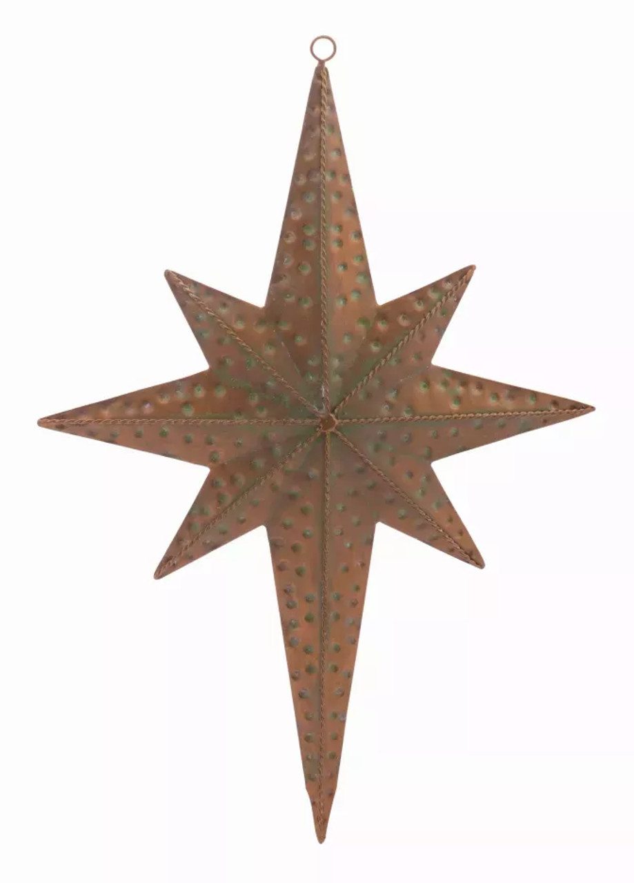 Star Ornament (Set of 2) 18.75"H Metal