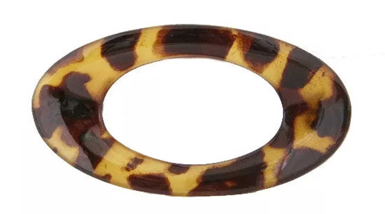 Domed Oval Open Tokyo Barrette - 5526-10