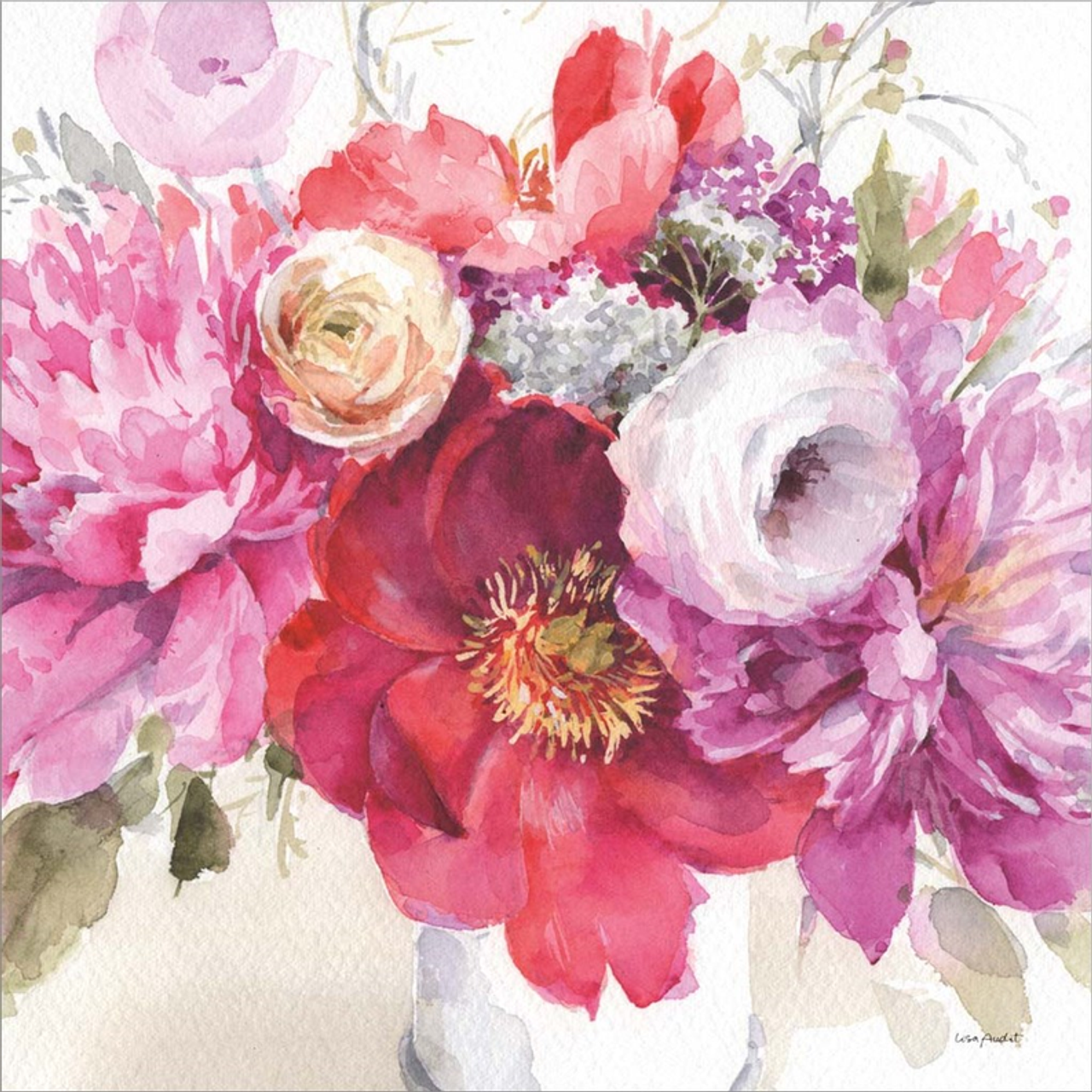 Obviously Pink 01B by Lisa Audit, Canvas Art - C1079144-0240000-AAAACMA