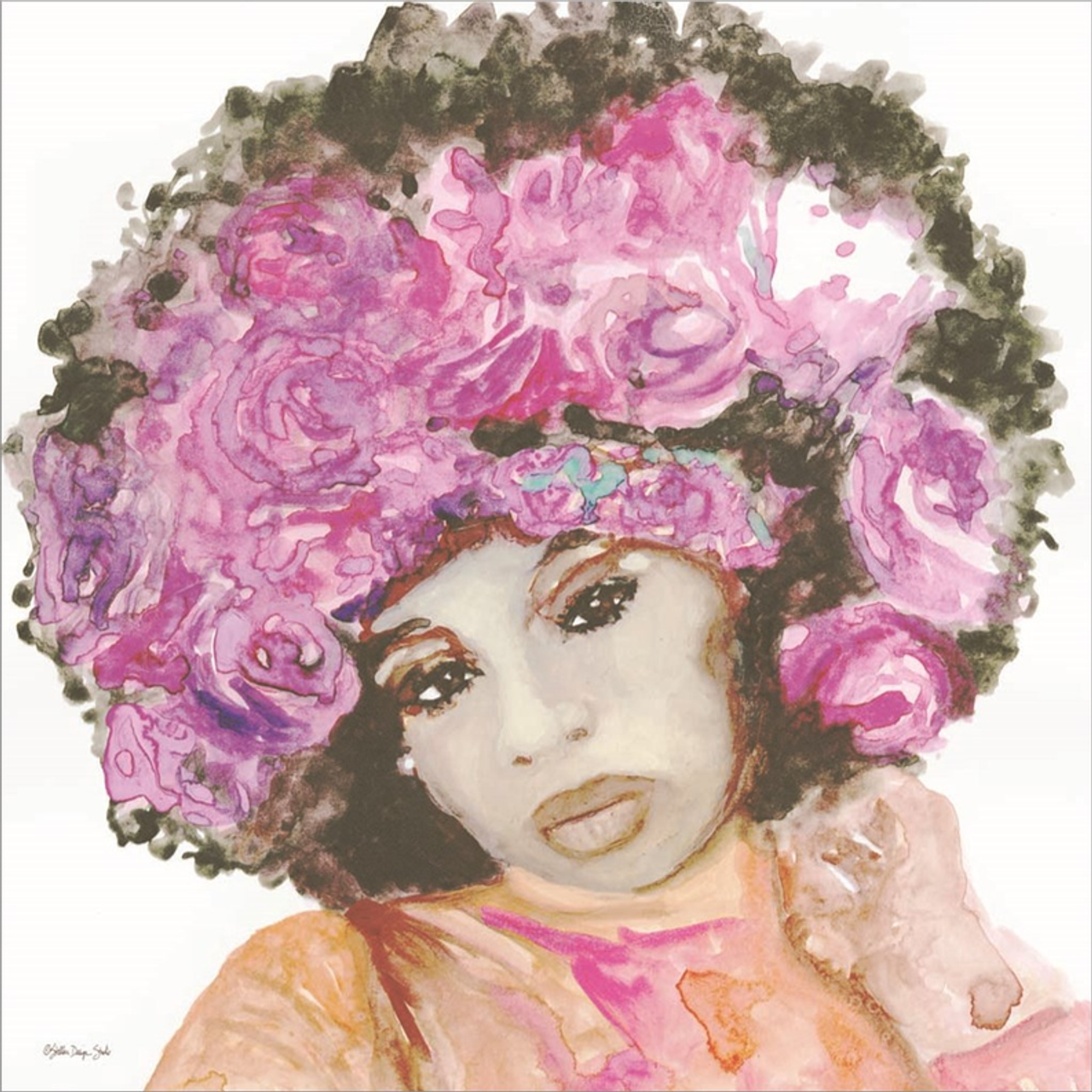 Floral Crown 3 by Stellar Design Studio, Canvas Art - C1078734-0120000-8CAAAMA