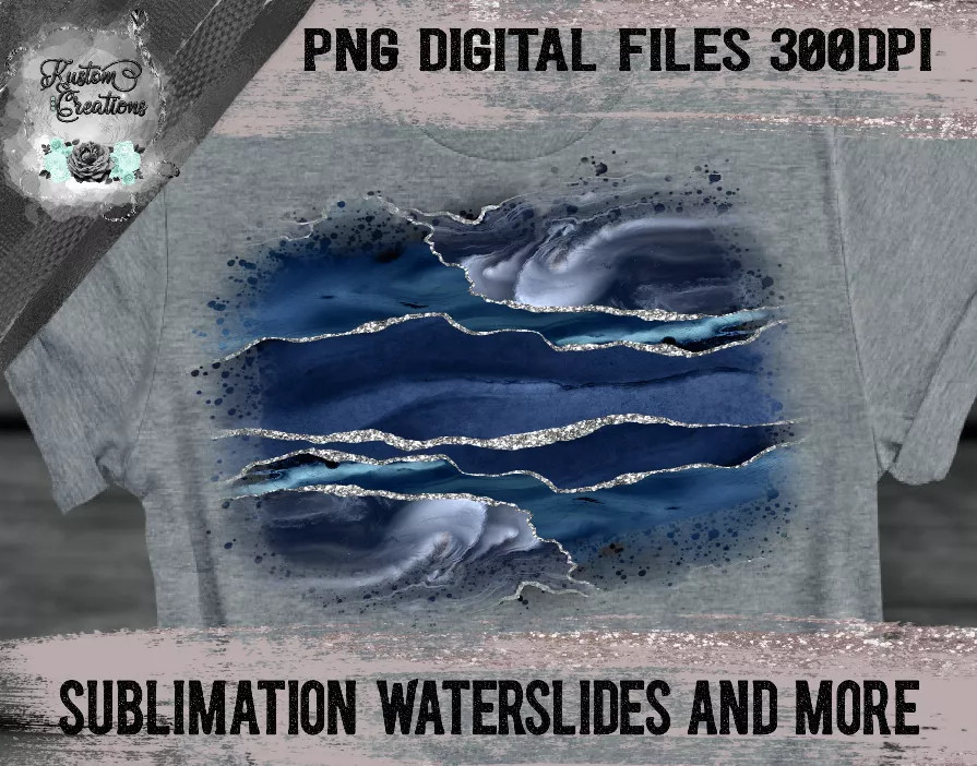 Blue/Silver/Spatkle T-Shirt - 177300024156