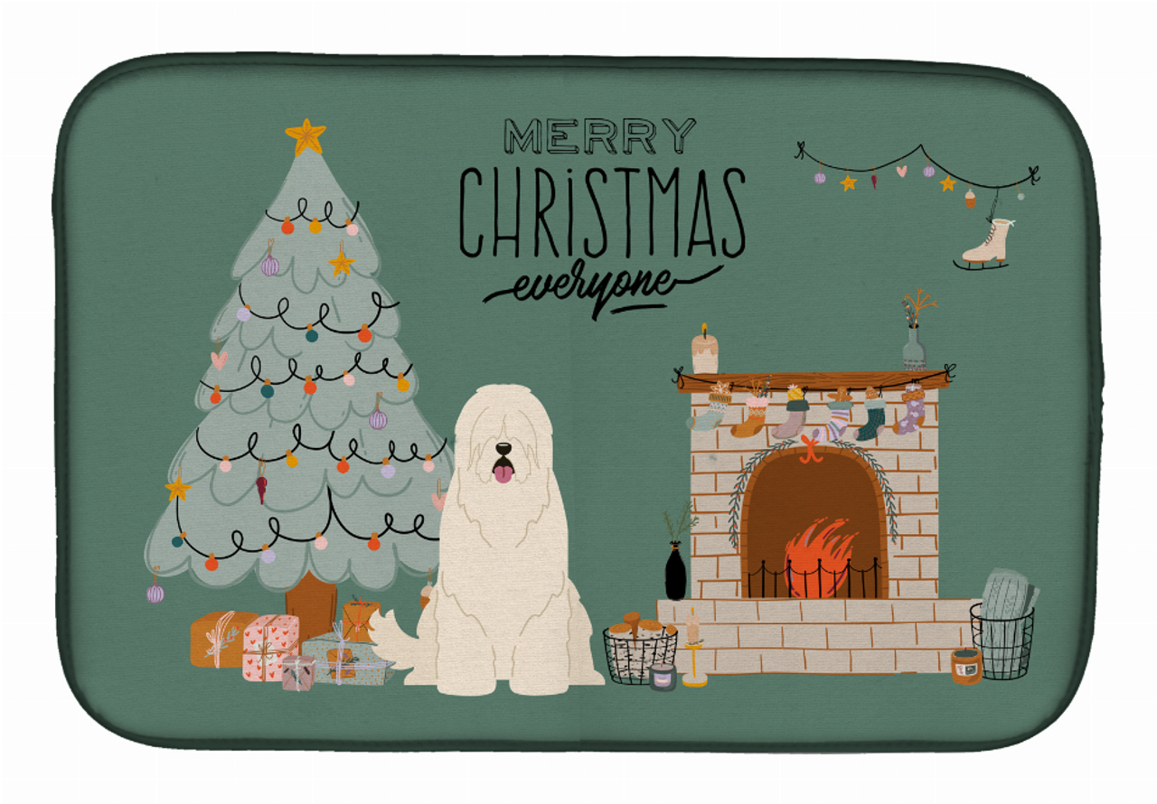Dog Christmas Everyone Dish Drying Mat - CK7587DDM