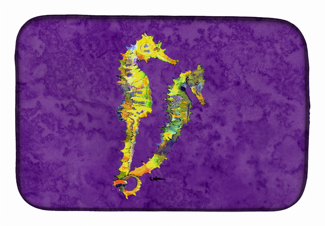 Sealife Themed Dish Drying Mat - S000213B001695P115352V000