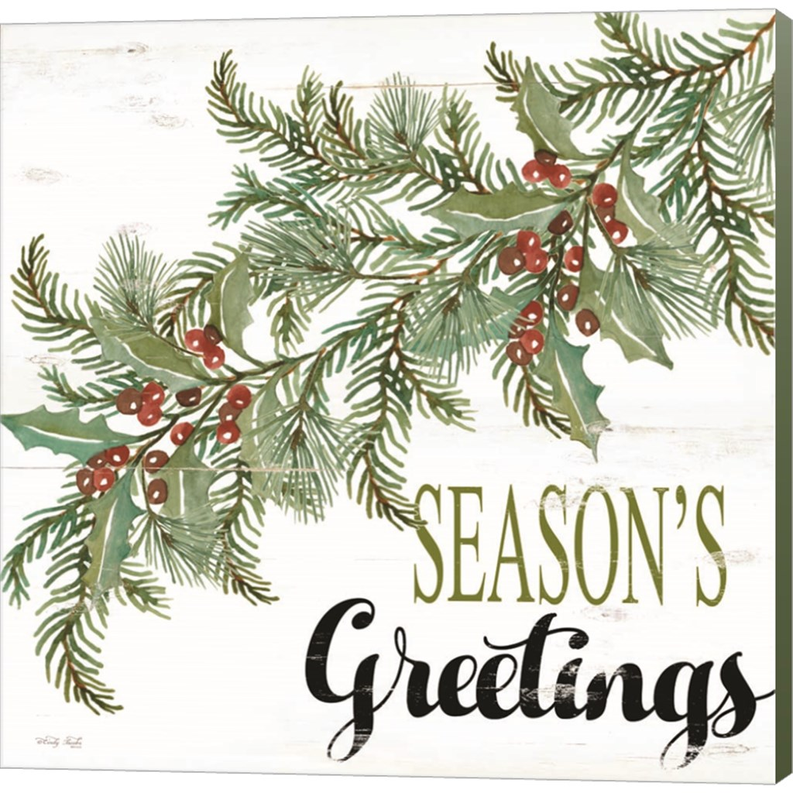 Season's Greetings by Cindy Jacobs, Canvas Art