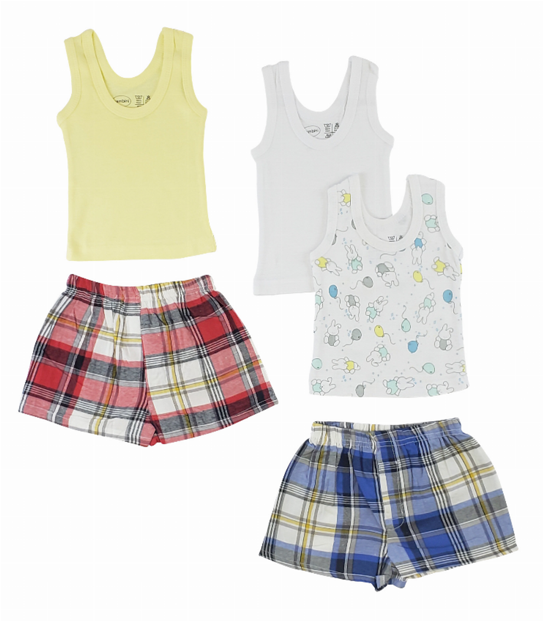 Bambini Girls Tank Tops and Boxer Shorts - S000522B001438P000210V007