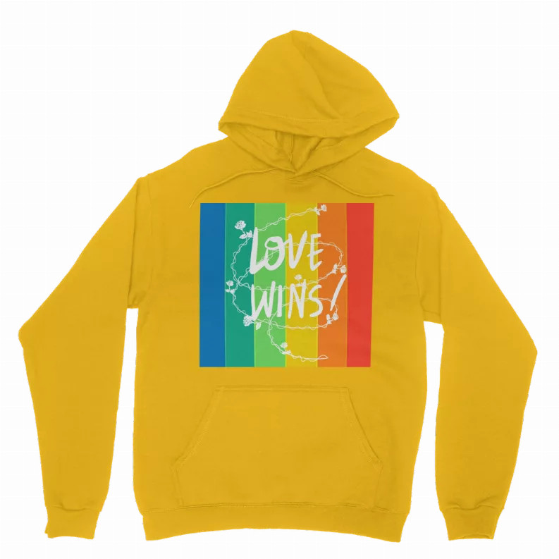 Love Wins Classic Adult Hoodie - S001662B002171P000260V010
